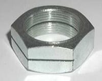 Auto-Lok® Single Slotted Nut, low height (H=0.8D) — product photo