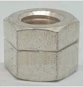 Auto-Lok® ALNsh stainless steel A2 high-height single-slotted lock nut — product photo