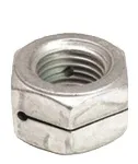 Auto-Lok single slotted nut – normal height H=1D