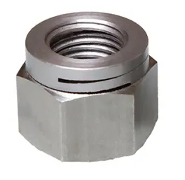 Close-up of Auto-Lok self-locking nut in assembly